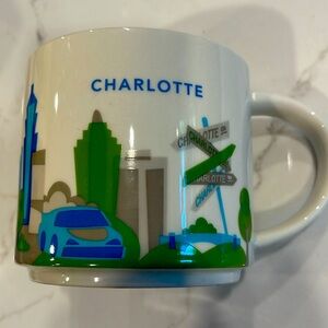 Starbucks You Are Here Charlotte Mug